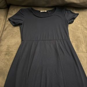 Copper Key Navy Blue Dress